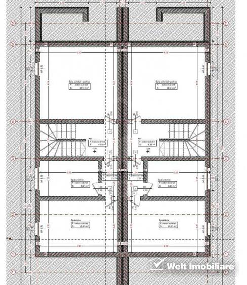 Casa/Duplex Floresti, gradina, parcare, zona Parc Poligon