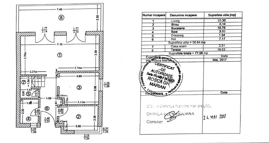 Casa tip duplex, 5 camere, Mogosoaia, P+1+Pod ! - 47