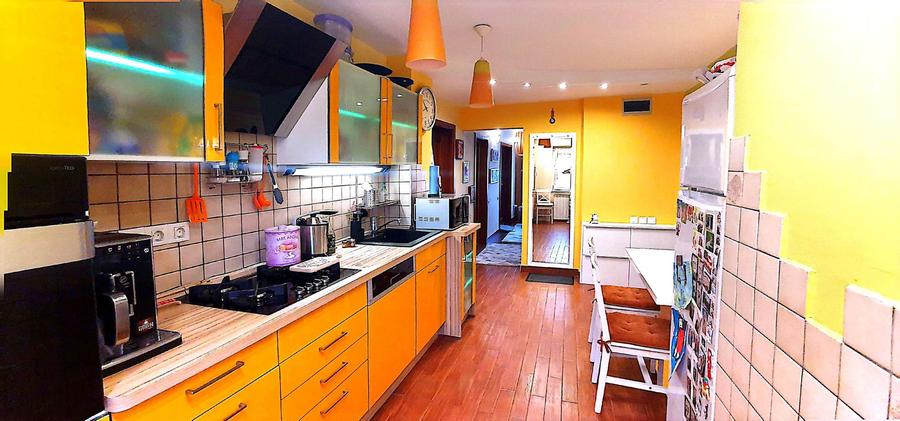 3 camere | 90 mp | 2 băi | Garaj | Mobilat și utilat modern