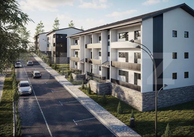 Apartament cu 3 camere, 74 mp, bloc nou, zona Burdujeni - 2
