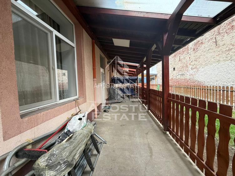 Apartament cu 2 camere, centrala proprie,  teren 99 mp, zona Iosefin - 7