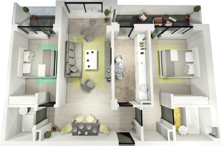 Apartamente in Complex Rezidential cu Parc