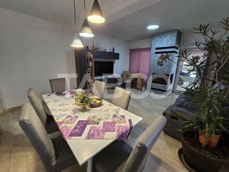 Casa individuala de vanzare teren 852 mp 5 camere 2 bai Selimbar Sibiu