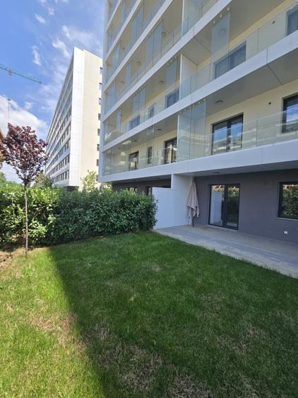 Apartament modern cu 2 camere, grădină proprie de 60 mp – First Estates Pipera