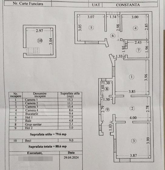 Casa de caramida cu posibilitate de supraetajare