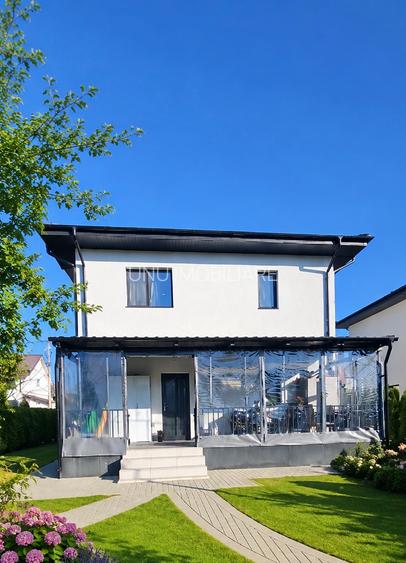 Casă Vila P+E 2020, living + 3 dormitoare, mobilată/utilată, terasă închisă 25 mp - Valea Lupului, Iași - 4