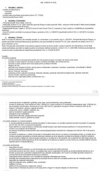 Teren intravilan construibil , zona Spitalul Judetean - 9