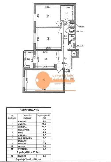 Apartament cu 3 camere zona Crangasi-Reabilitat Termic