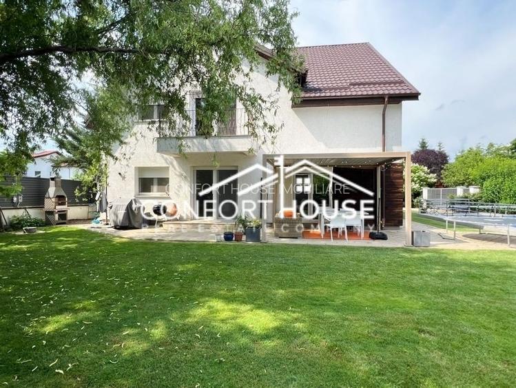 Vilă P+E+M, 7 camere,  teren 900mp, piscina , Iancu Nicolae-British School - 46