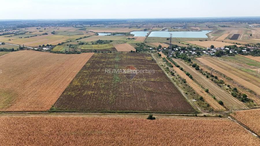 Teren 8.648 mp | Intravilan + extravilan | Deschidere 21 m | Mosteni