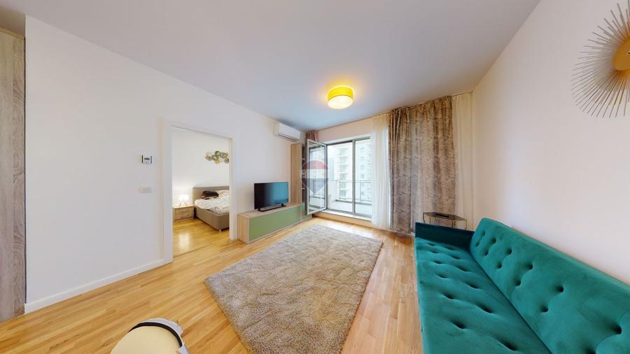 Apartament luminos cu 2 camere si parcare in Luxuria Domenii Residence