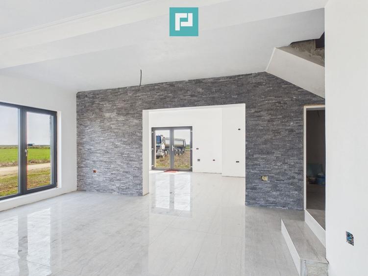 Casă nouă, finisată interior, 130mp utili Curtici