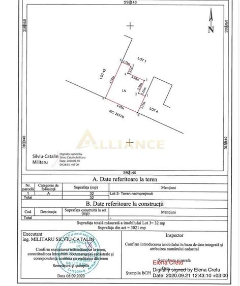 Apartament 2 camere - Teren 200 mp