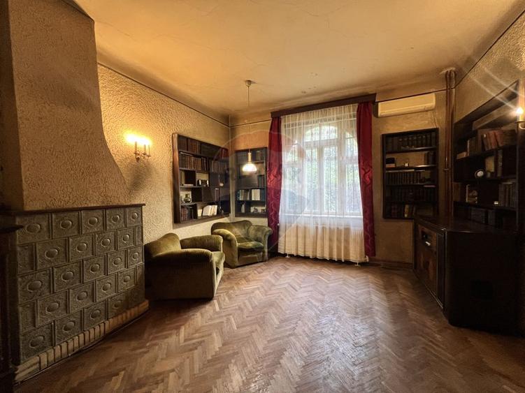 Casă interbelică de închiriat – Str. Barbu Văcărescu nr. 33