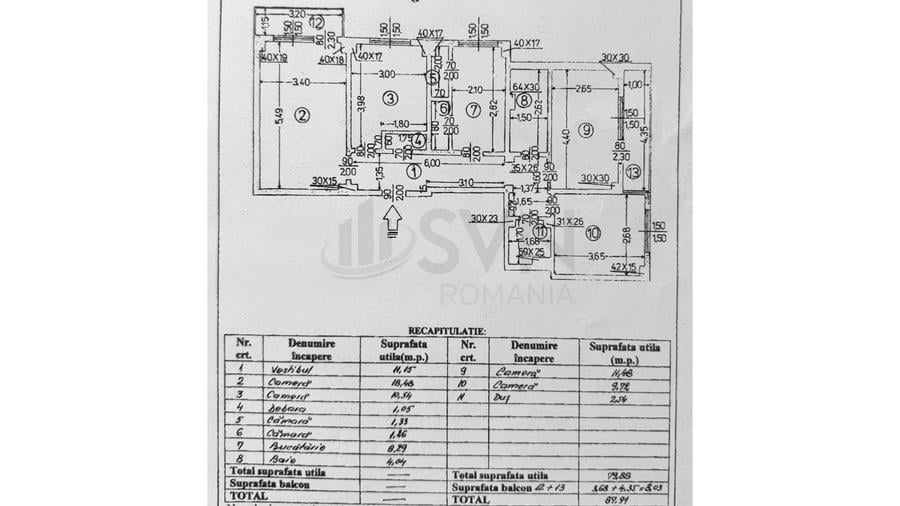 REA1029112 Apartament 4 camere I Bloc 1987 I Bloc anvelopat clasa A