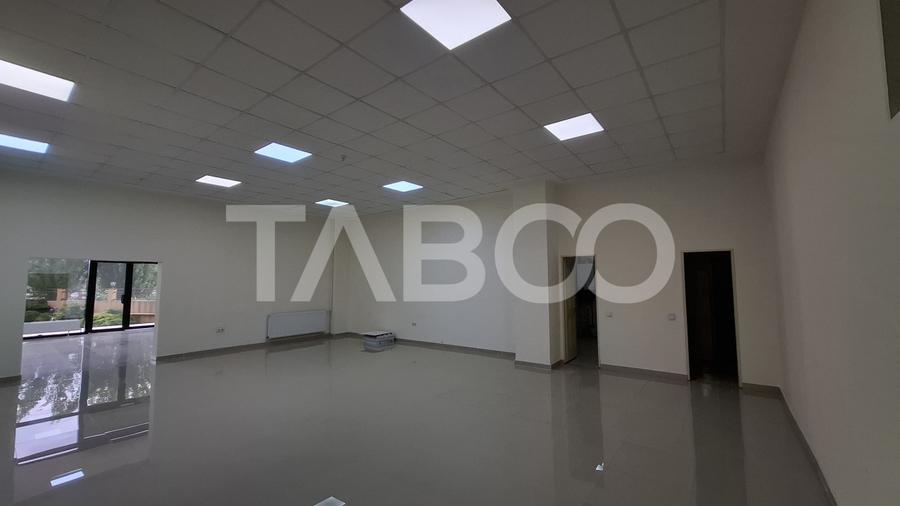 Spatiu comercial cu 2 camere 132 mpu parter cu vad auto Turnisor Sibiu