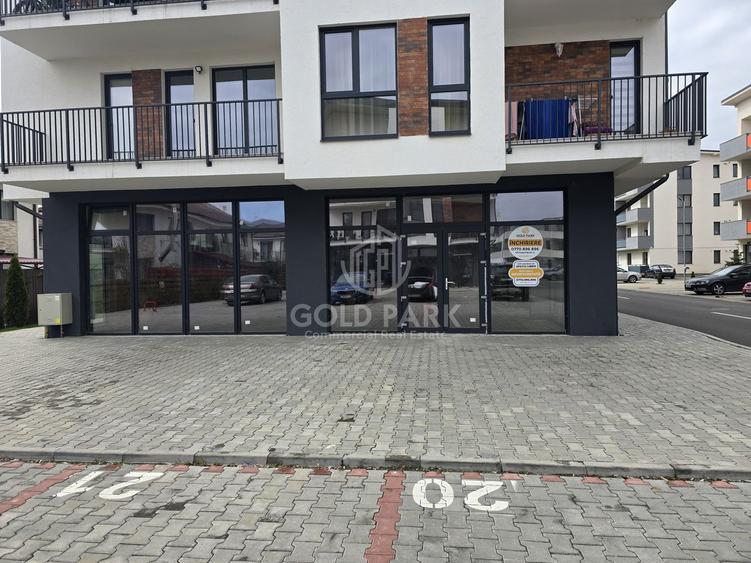 Spatiu Comercial - Zona Floresti - 160 mp - Bloc Nou  - VITRINA MARE