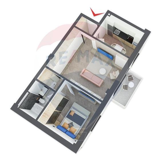 De vânzare Apartament cu 2 Camere in Bloc Boutique Clujului