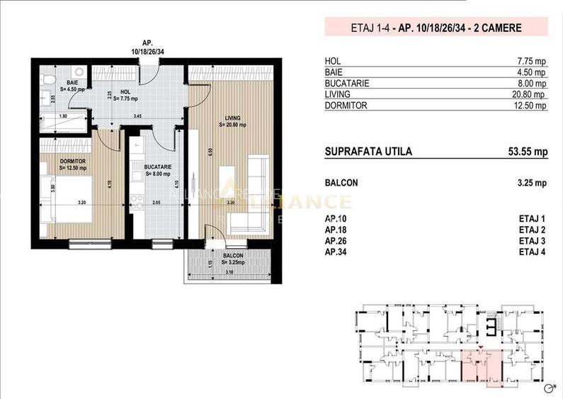 3 CAMERE - RATE DEZVOLTATOR-Splaiul Unirii - August 2026 - 4