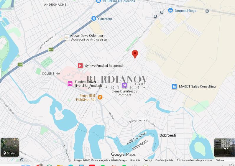 Garsonieră la mansardă - Dobroești - 34 mp utili - Centrală proprie