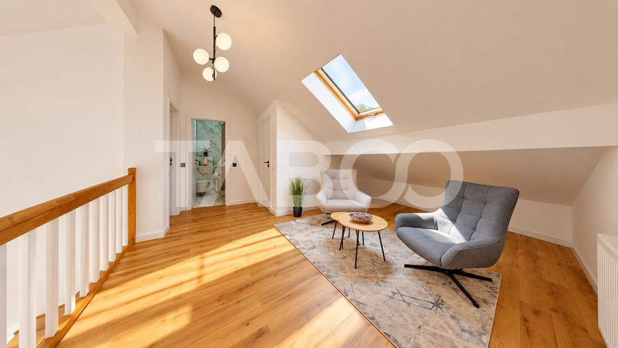Penthouse cu design spectaculos si terasa de vanzare DaVinci Cristian
