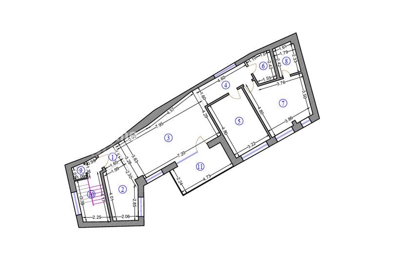 Ultracentral | 3 Camere | Terasă & Parcare | Constantin Daniel – Piata Romană