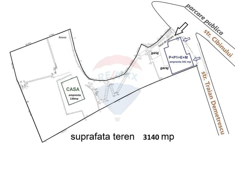 Vanzare două vile, cu potential investitional în Brașov, cartier Șchei