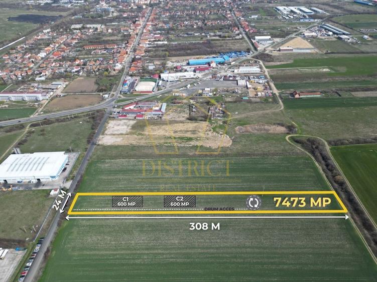 Teren intravilan servicii si depozitare | Freidorf
