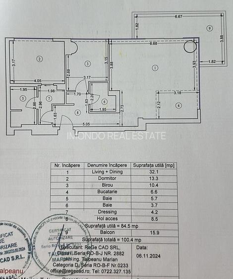 Apartament 3 Camere | UP-site | Mobilat & Utilat | Parcare si boxa incluse - 1