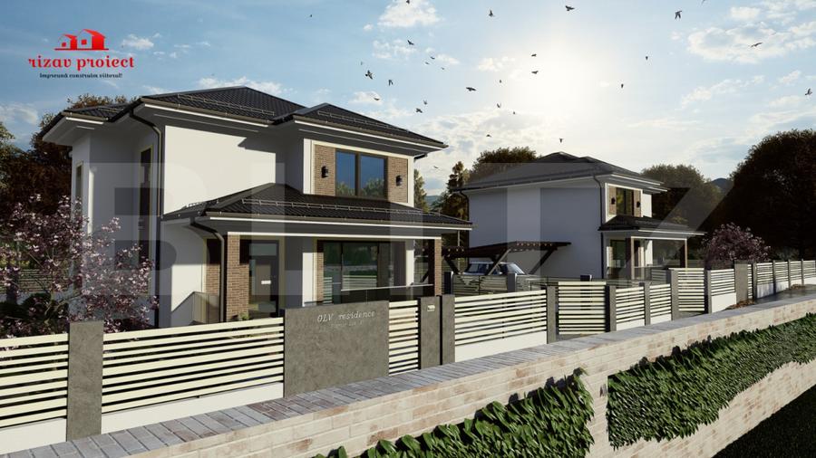 Casă cu 3 dormitoare, teren 500 mp, ideală pentru familie