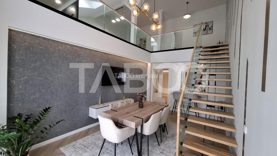 Penthouse lux ultrafinisat dotat si mobilat 2 nivele 131 mp si terasa - 2