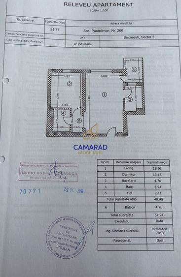 Apartament 2 camere de vânzare | Nusco Citta Residence Park | Pantelimon