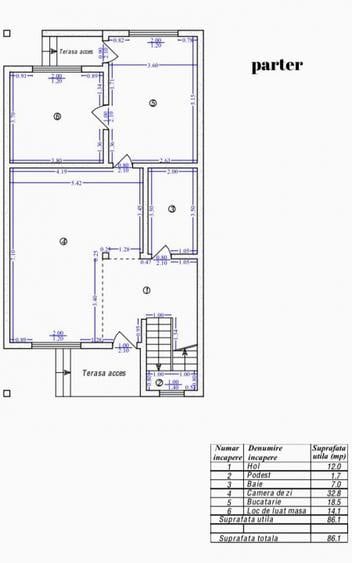 Casă S+P+E+M, 5 dormitoare, mansardă 85 mp, garaj – zona Brâncoveanu