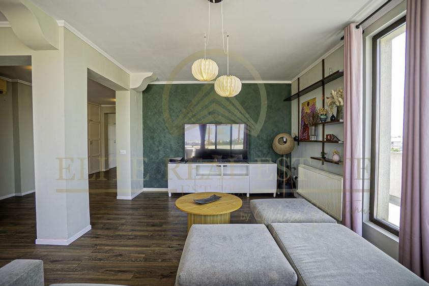 Penthouse 3 camere, 100 mp, Terasa 50 mp, Lift direct in apartament