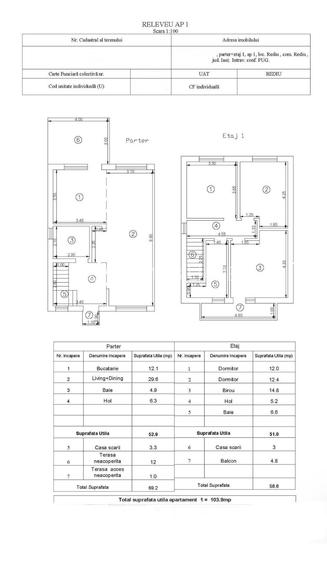 Casă nouă 4 camere, 106 mp utili + 105 mp curte | Platoul Beldiman – Rediu/Valea Lupului | 159.000 € TVA inclus - 27
