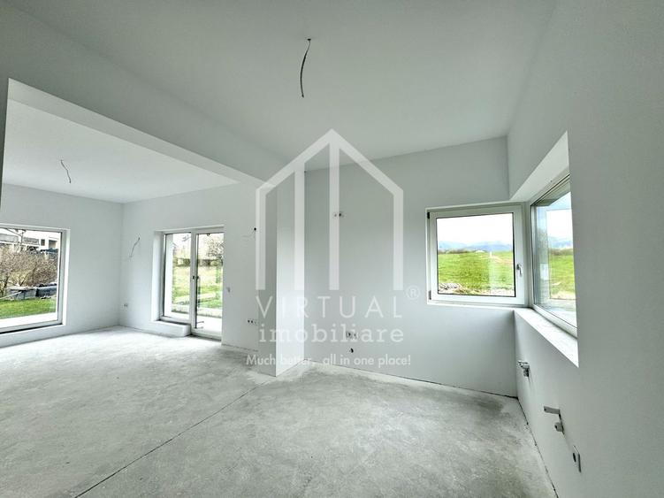 Casa individuala cu 5 camere, 150mp utili+2 terase, 487mp teren