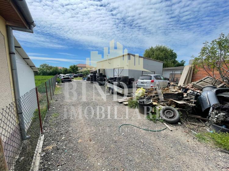 Casa individuala cu acces auto si hala- teren 1120mp