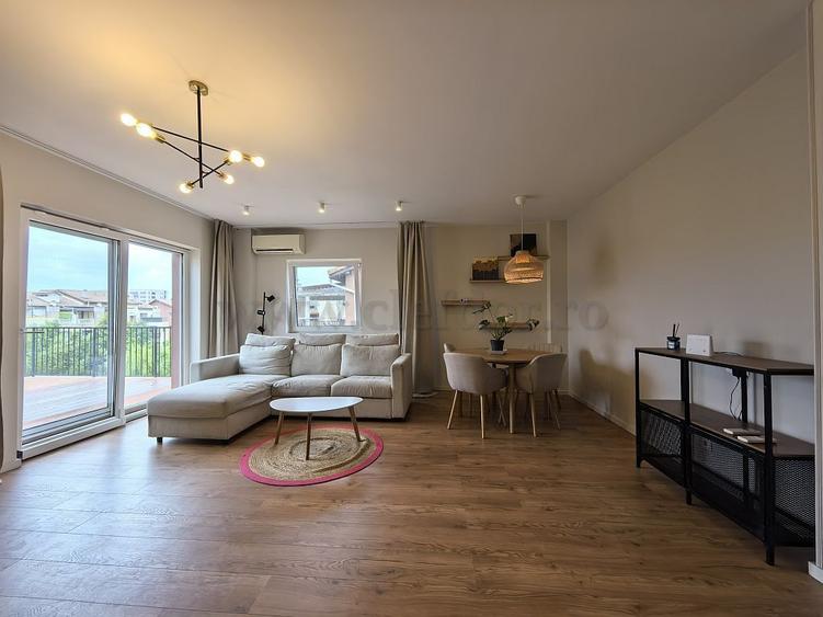 Apartament cu 3 camere de închiriat în zona Pipera