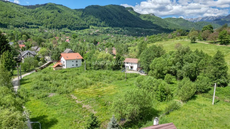Teren intravilan Bran Predelut  cu toate utilitatile 2797 mp, comision 0% - 2