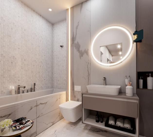 FINALIZAT SI INTABULAT - CENTRAL, PODU ROS, APARTAMENT DECOMANDAT