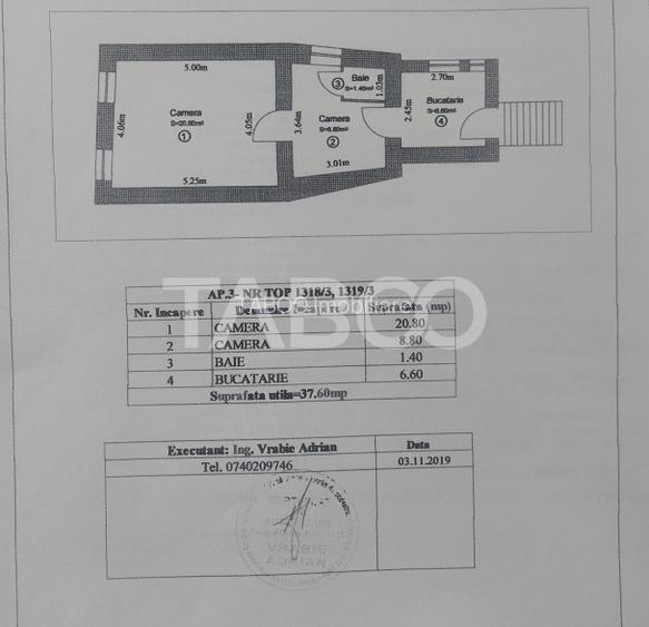 Comision 0-Apartament 2 camere 37mp la casa necesita renovare Cisnadie - 4