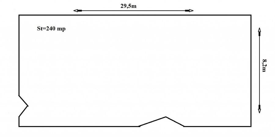 Proprietar inchiriez spatiu 220 mp