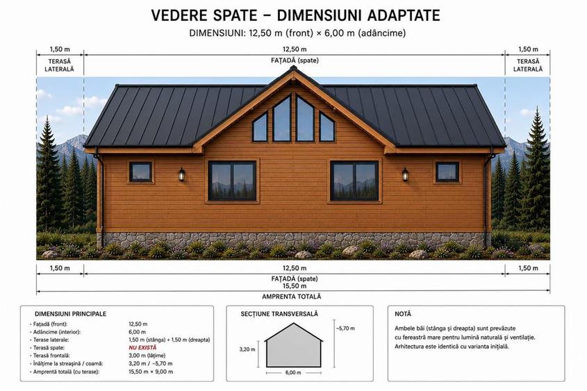 Bran Mountain Retreat – Doar 3 vile exclusiviste în inima Branului