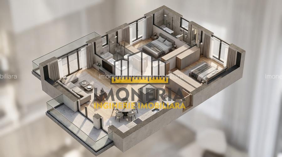 Empire Mărcușului – 0% Comision – 3 camere, imobil premium, metrou 0,8 km - 3