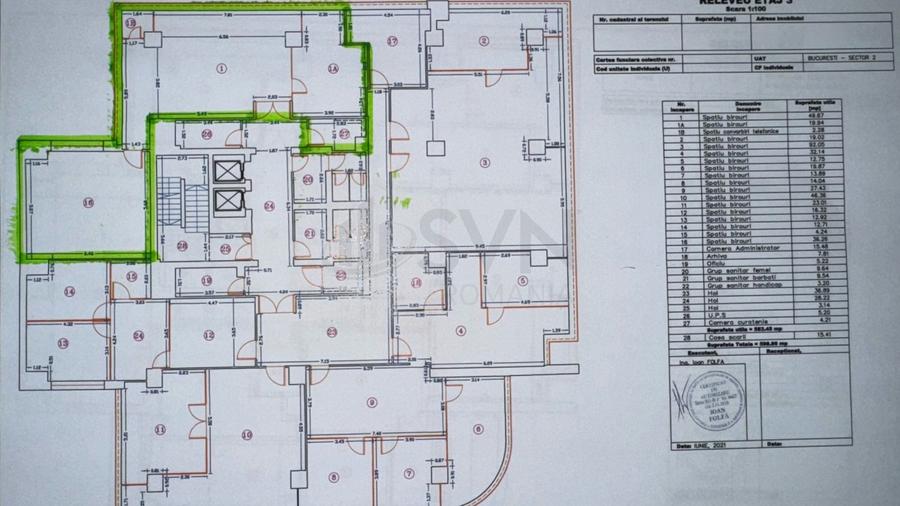 REC3001334 Spatiu de birouri 145 MP I De inchiriat I Cladire de birouri I Barbu