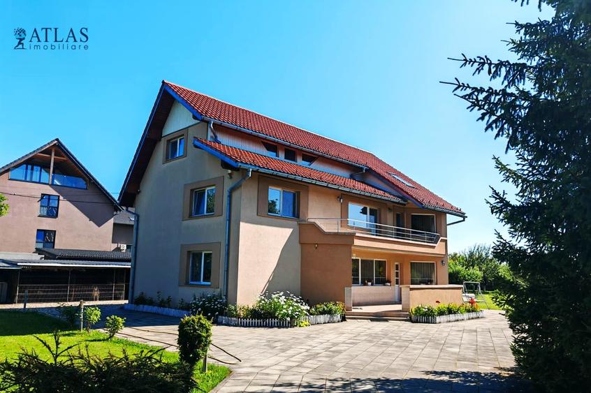 Casă individuală 4 camere, mansarda, 272 mp utili și teren 2.964 mp, Stupini