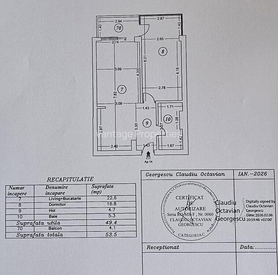 Walter Loft Luxury Residence | apartament 2 camere | - 15