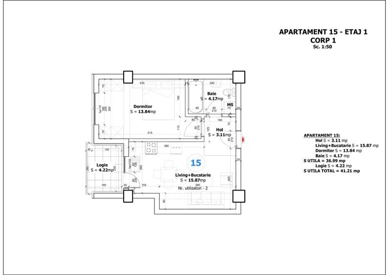 Apartamente de vanzare 1/2/3 camere / Otopeni