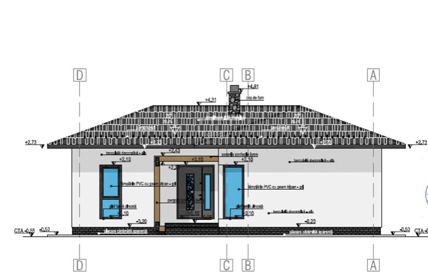 de vanzare casa rosu/gri sau la cheie, canalizare, asfalt, apa, gaze. jacuzzi - 3