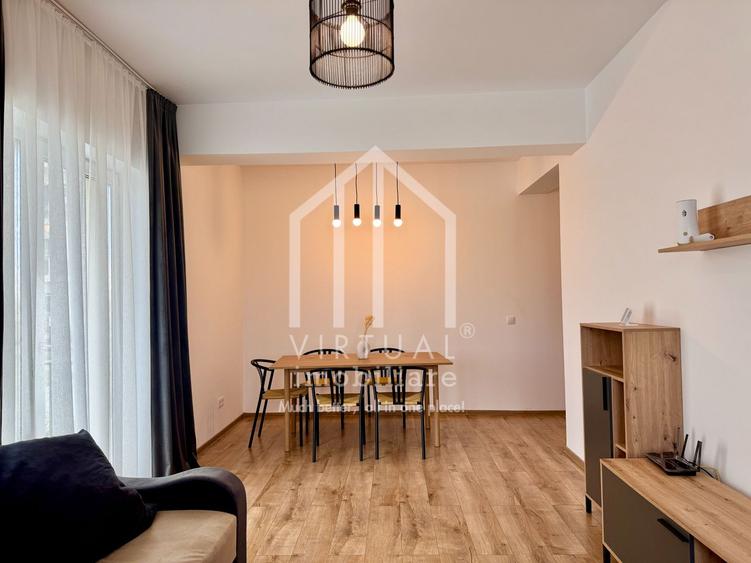 Apartament cu 2 camere, 56mp utili + balcon, parcare - Selimbar